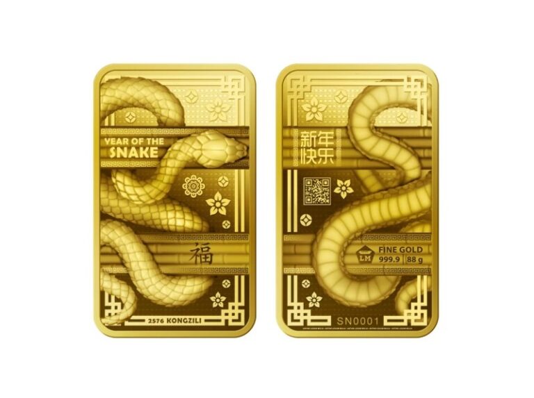 Emas Imlek Shio Ular – 88 gram
